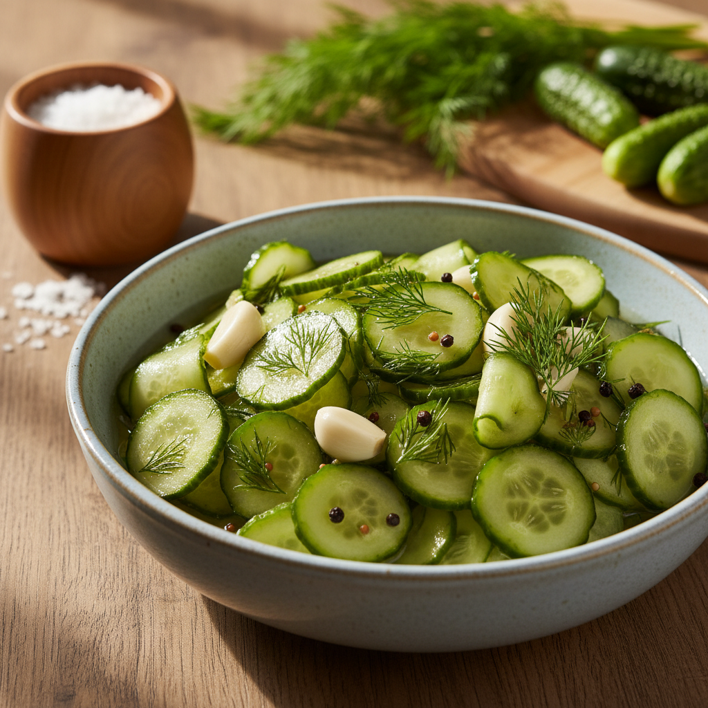 Greitas agurkų marinavimas: paprasti būdai, kaip pasigaminti traškius agurkėlius per kelias minutes