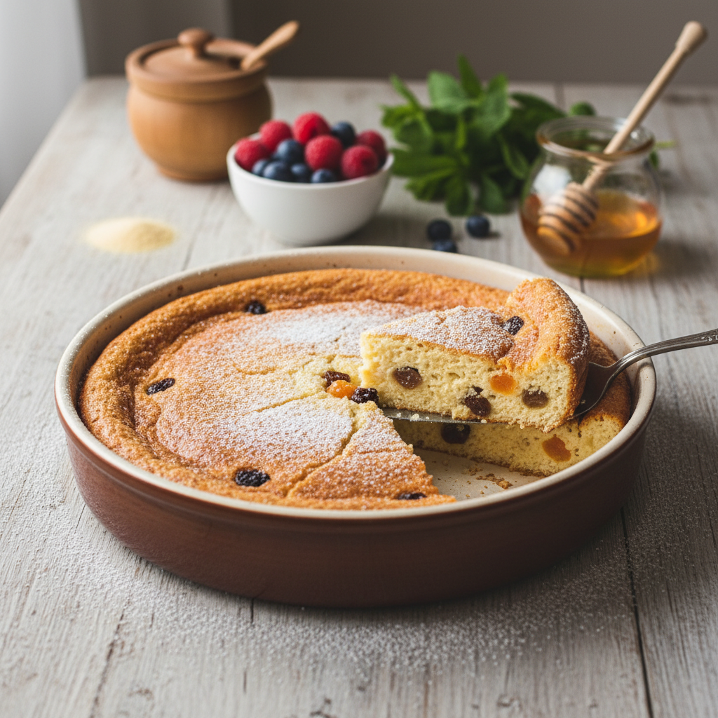 Greitas varškės apkepas – paprastas receptas skaniam ir puriam desertui