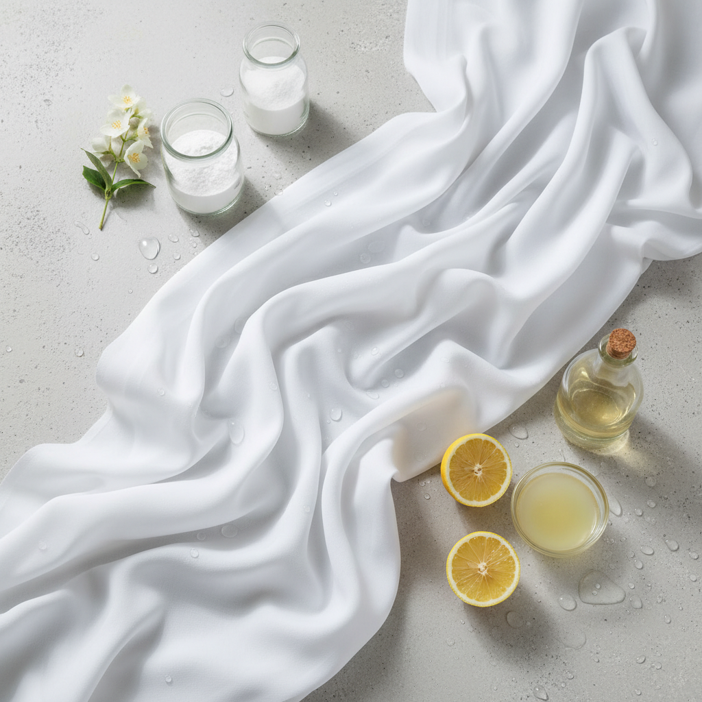 Kaip išbalinti užuolaidas namų sąlygomis: paprasti patarimai ir priemonės