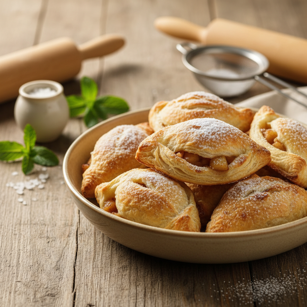 Kaip iškepti tobulus sluoksniuotos tešlos pyragėlius: patarimai, kurie visada pasiteisina