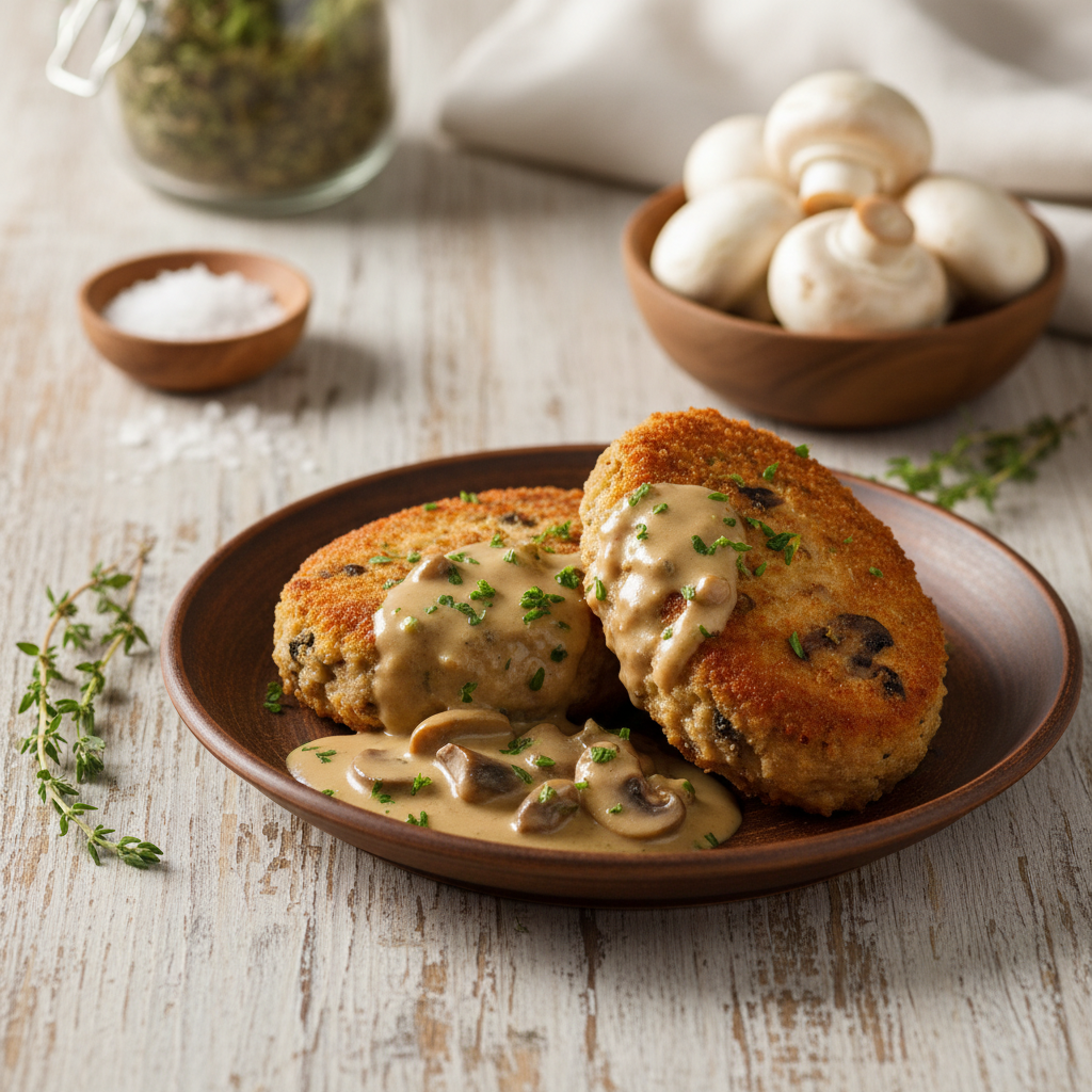 Kaip paruošti gardžius kotletus su grybais: paprastas receptas kiekvienai dienai