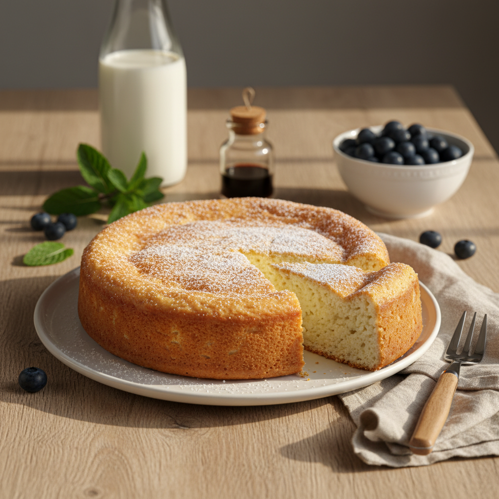 Kaip pasigaminti greitą ir purų varškės pyragą vos per kelias minutes