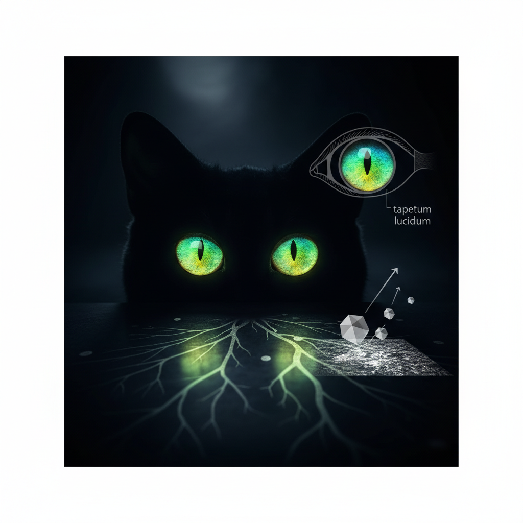 Kodėl katės akys švyti tamsoje: mokslininkai paaiškina šį paslaptingą reiškinį