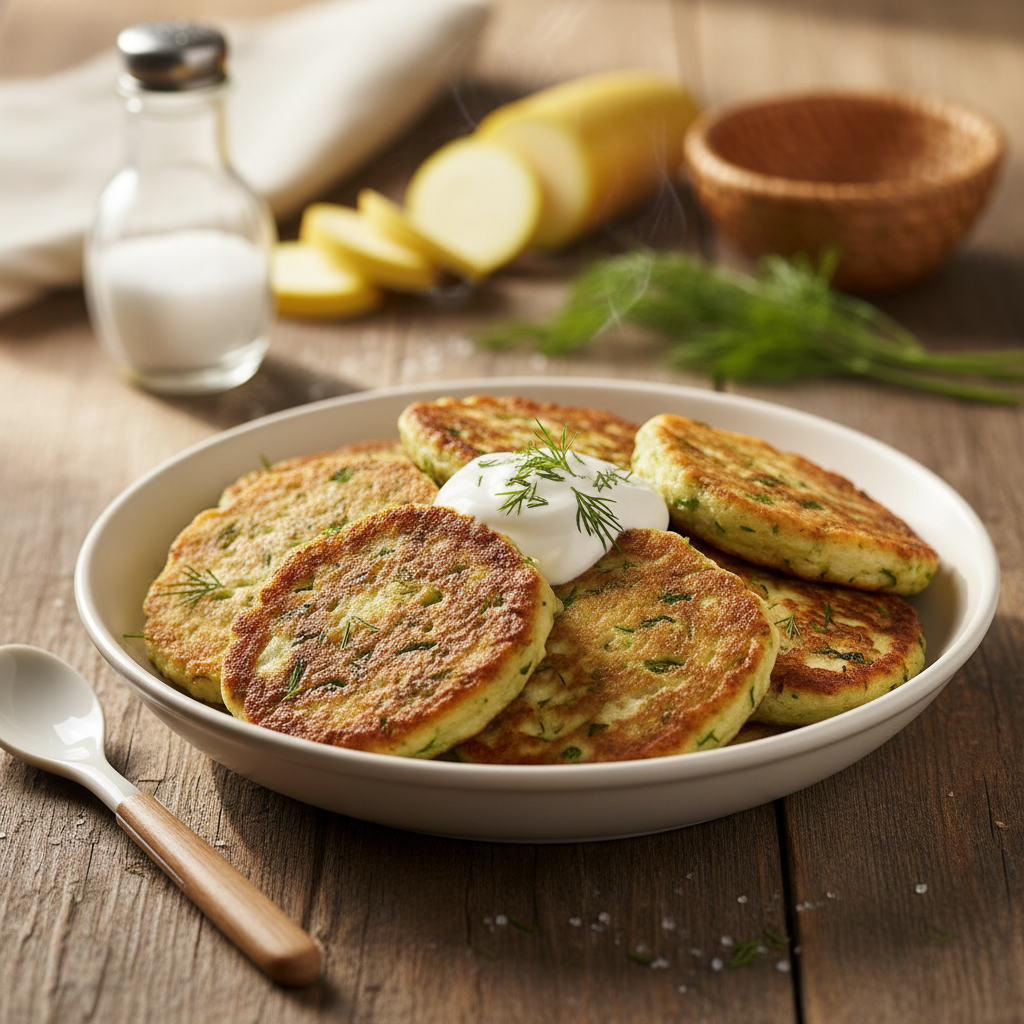 Lengvi ir purūs blynai su cukinijomis: vasariškas patiekalas, kuris nustebins savo skoniu