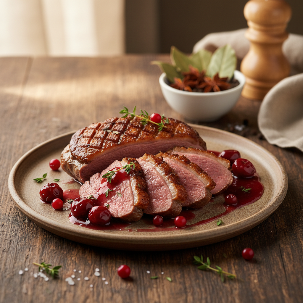 Tobulas anties krūtinėlės receptas: kaip iškepti sultingai ir traškia odele