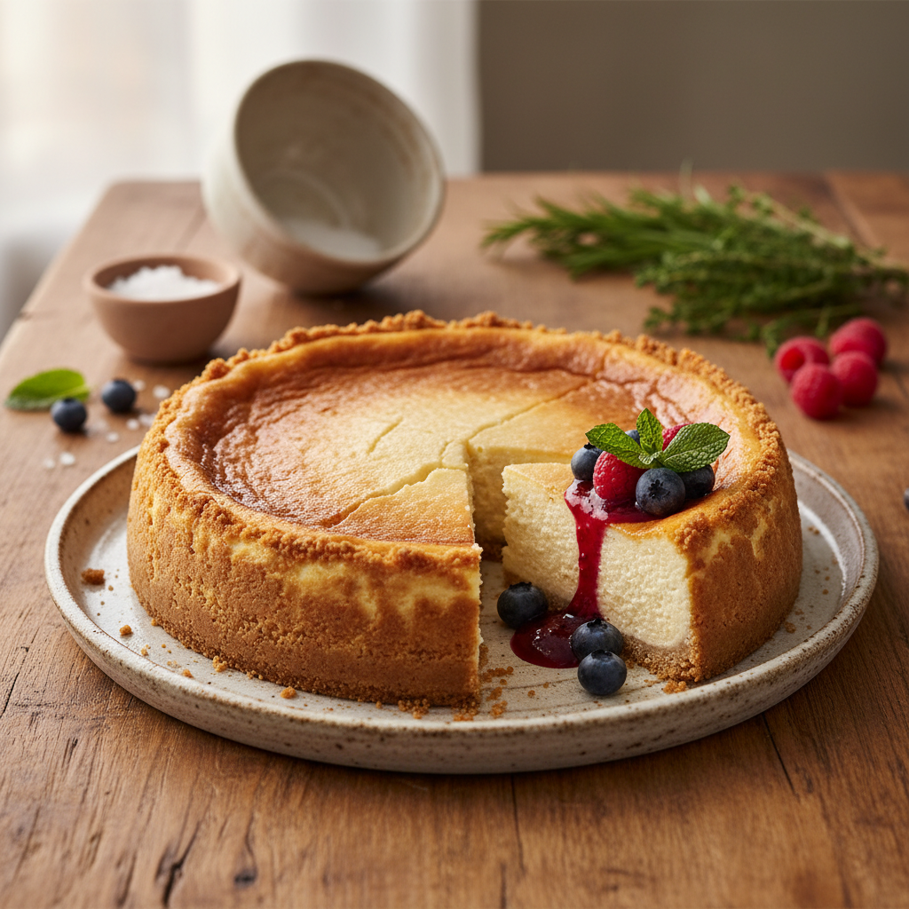 Trys gudrybės, kaip iškepti tobulą sūrio pyragą namuose