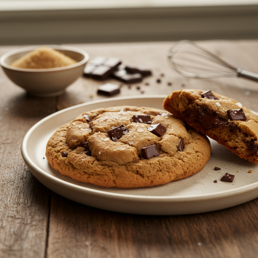 Amerikietiški sausainiai su šokoladu: klasikinis receptas