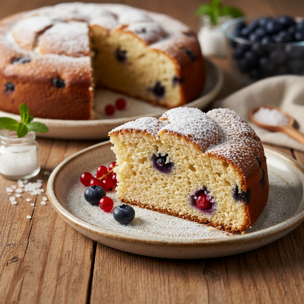 Burnoje tirpstantis kefyro pyragas: pavyks kiekvienam