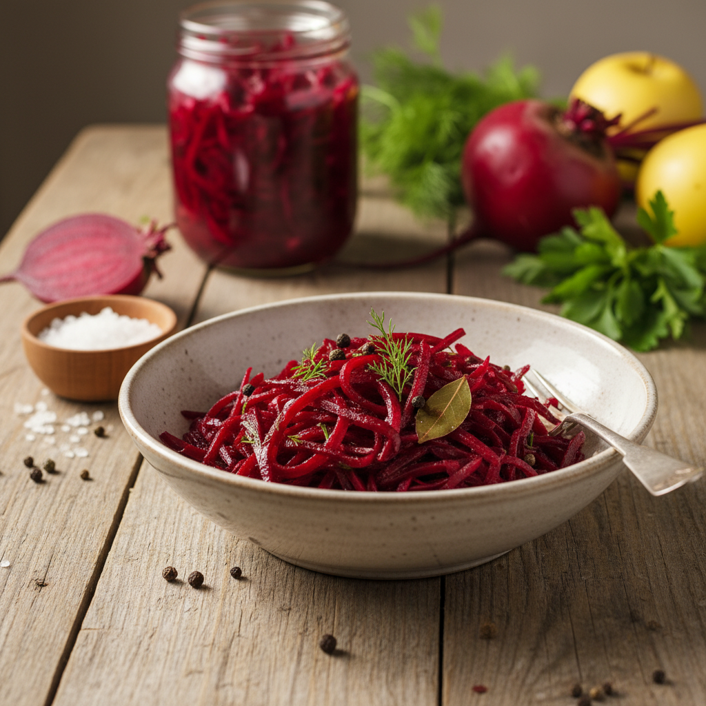 Burokėliai su obuolių sultimis žiemai: geriausias receptas