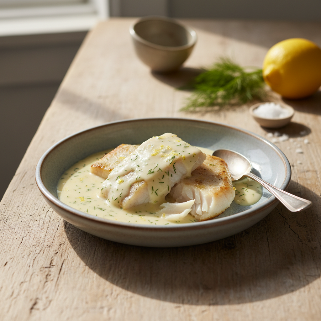 Kreminis padažas žuviai: paruošite vos per 5 minutes