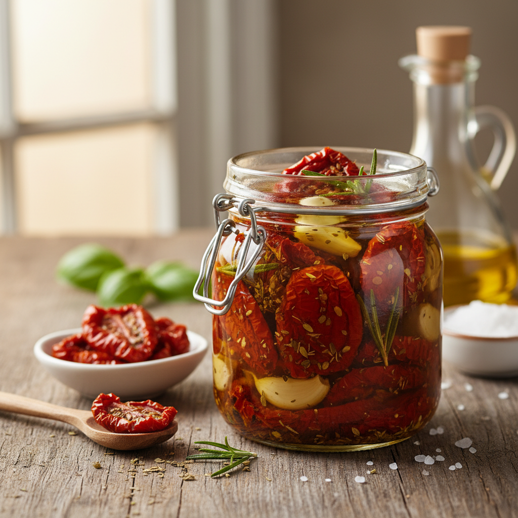 Saulėje džiovinti pomidorai žiemai: pamirškite pirktinius