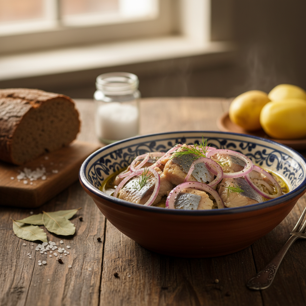 Silkė su svogūnais: receptas, priminsiantis vaikystę