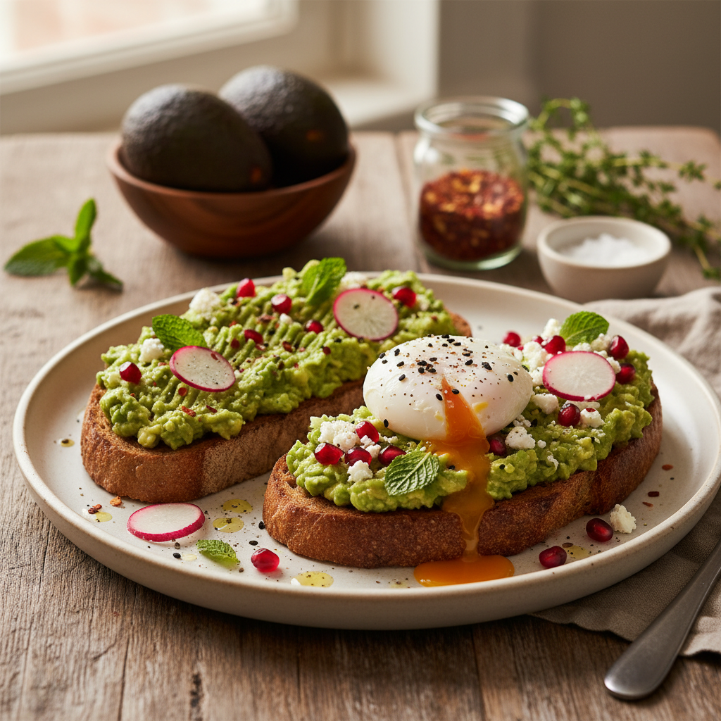 Sumuštiniai su avokadu: receptas greitiems pusryčiams