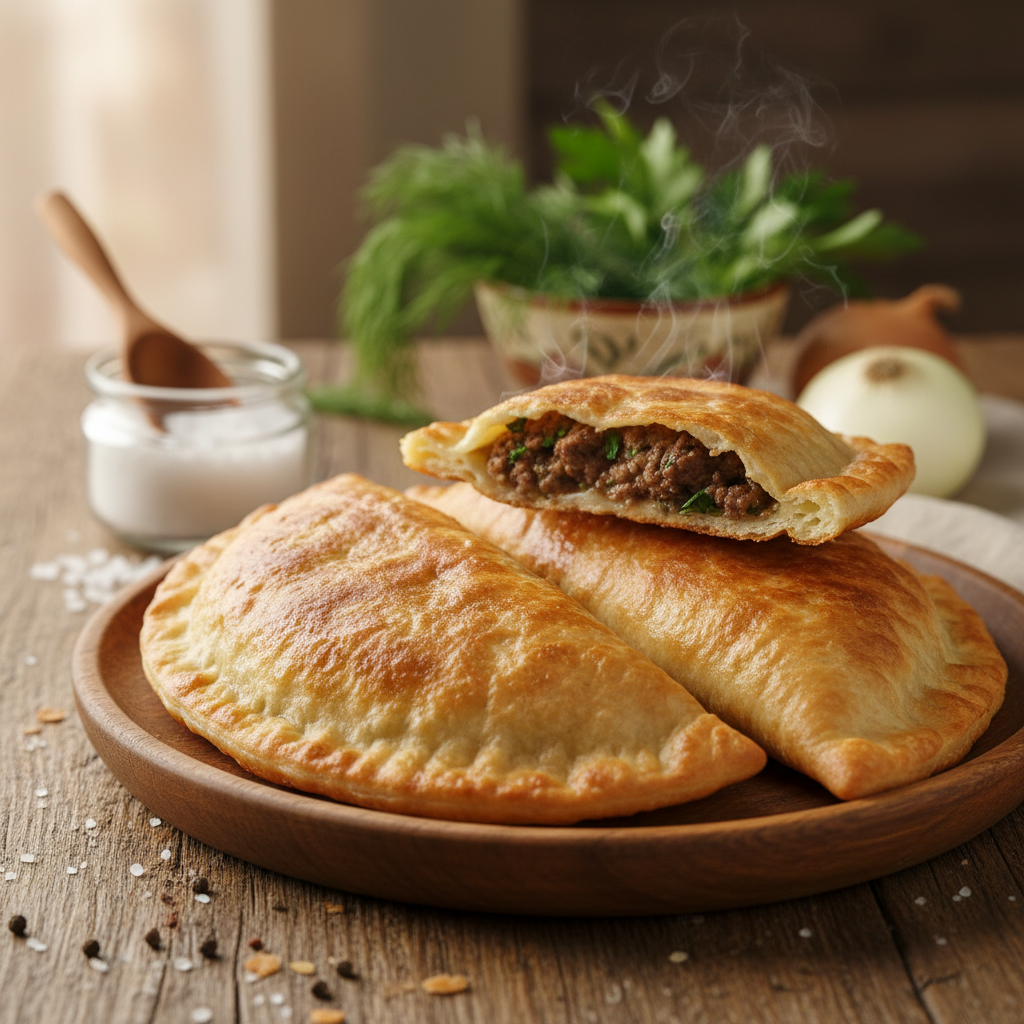 Tobula čeburekų tešla su kefyru: bus traški ir pūslėta