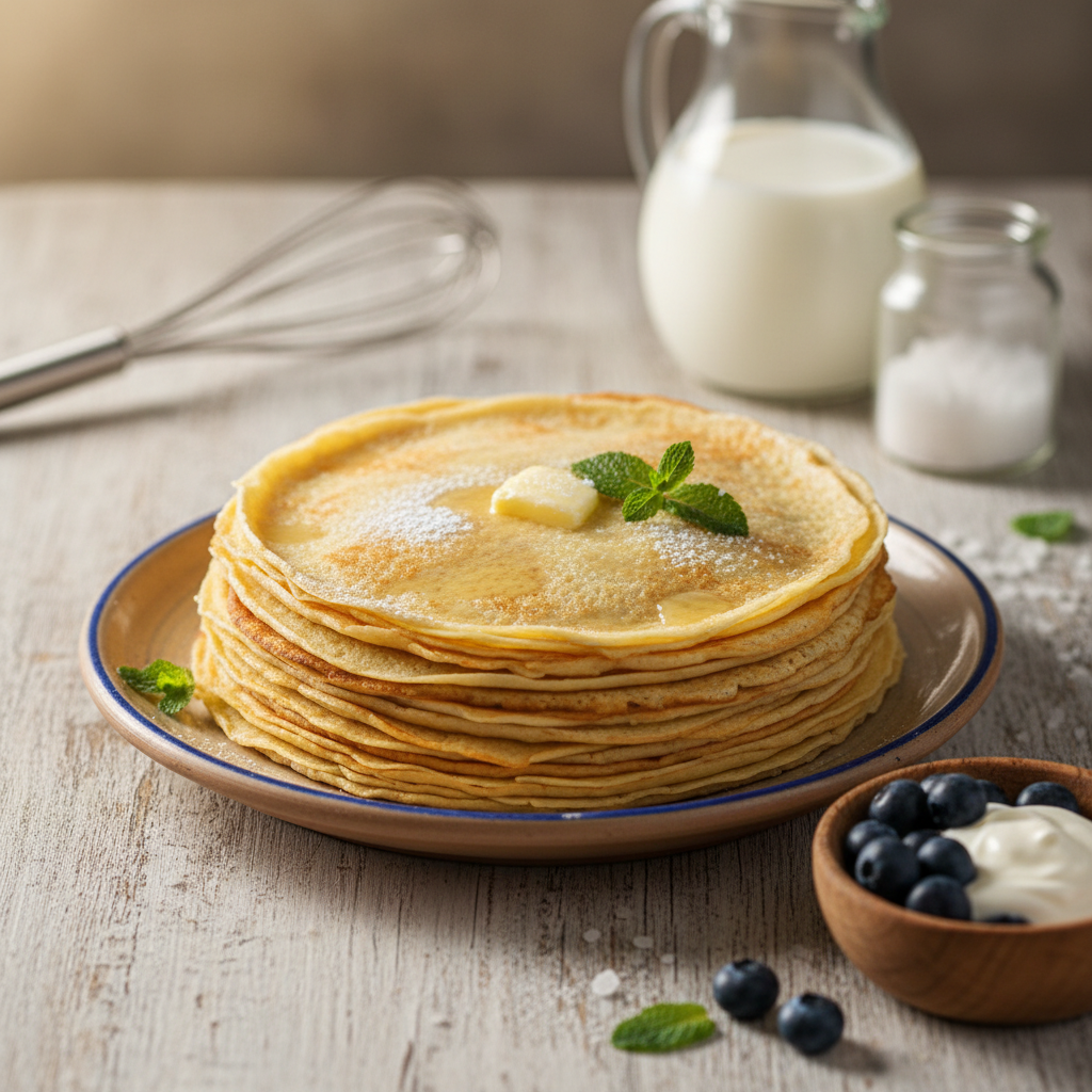 Tobulų lietinių receptas: iškepsite itin plonus ir tvirtus