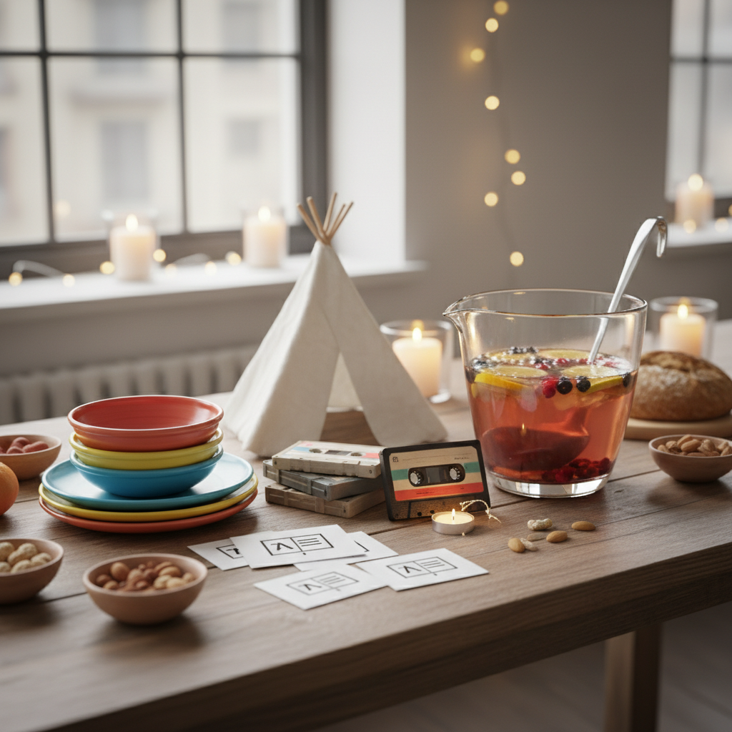 Vakarėlis namuose: idėjos, kaip nustebinti svečius pigiai