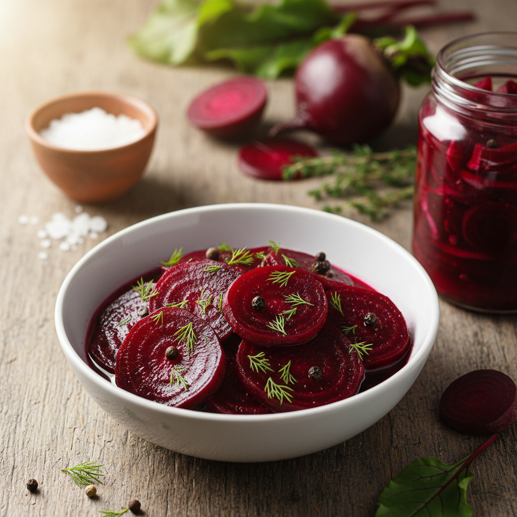 Marinuoti burokėliai žiemai: receptas, kurio nebekeisite