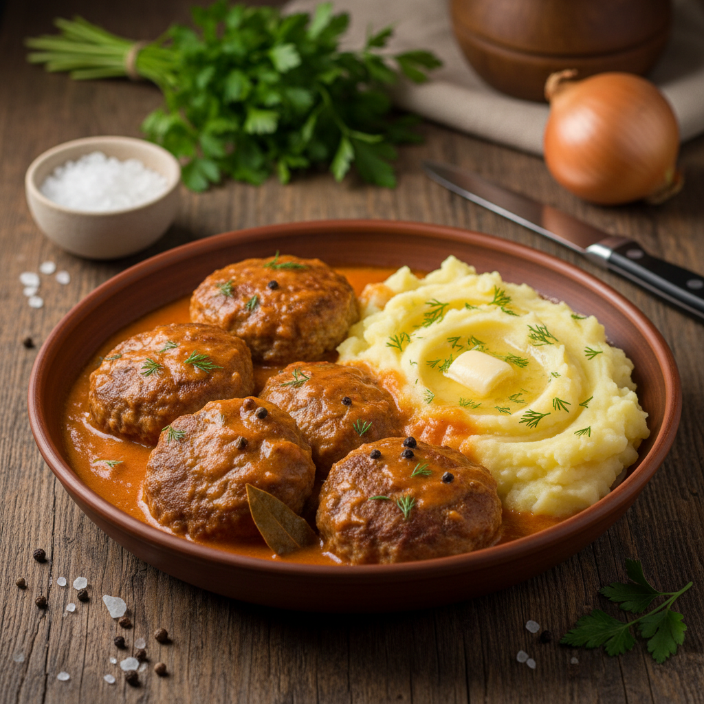 Tarybiniai mėsos kukuliai: tas pats valgyklos receptas