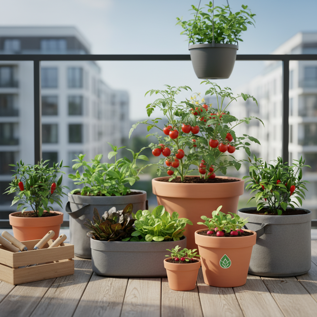 Daržas balkone: ką sėti ir kaip užsiauginti gausų derlių?