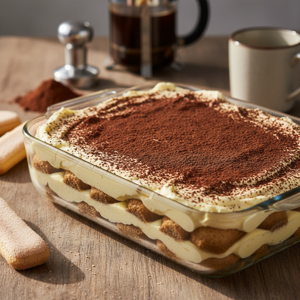 Nerealus maskarponės tortas su damų piršteliais: receptas